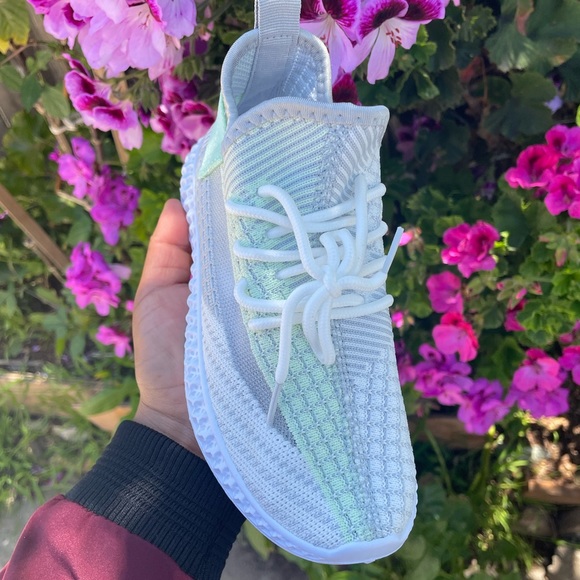 Fashion Women's Casual Sneakers New Comfortable color white/green - Picture 5 of 11